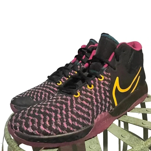 Nike Kevin Durant Trey 5 VIII 'Black Cactus Flower' Basketball Shoes - Picture 3 of 8